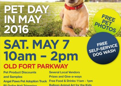 Kelton's Pet Day in May Flyer - portfolio
