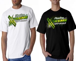 PlowBoy Extreme Off-Road. T-Shirt Design - portfolio