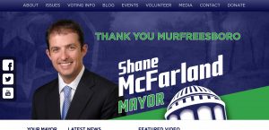 Shane McFarland for Mayor Website